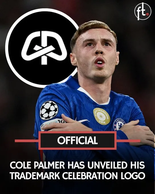 K8凯发官网、网页版登录、2025新版优化、个性化推荐、智能同步-帕尔默发布个人LOGO，名字首字母CP以及庆祝动作融合一体